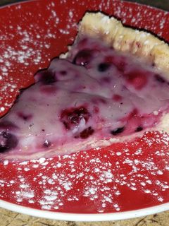 Una foto de Tarta de frutos del bosque