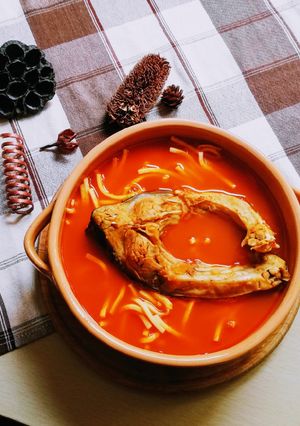 Bajai halászlé recept fotója