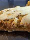 Tarta de soja y brócolis
