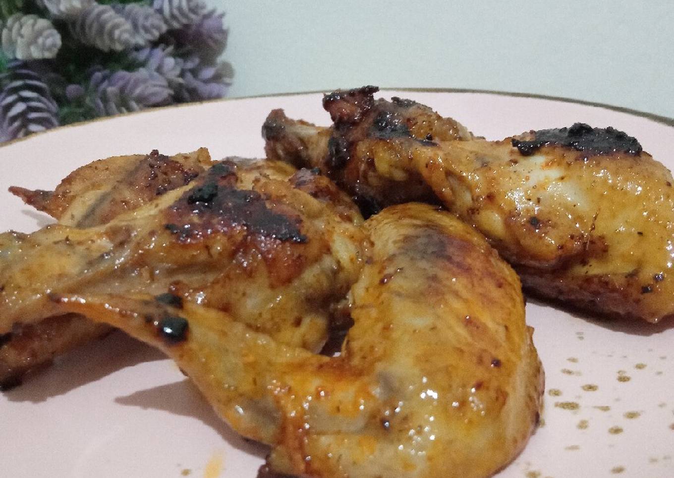 No Bake Honey Chicken Wings