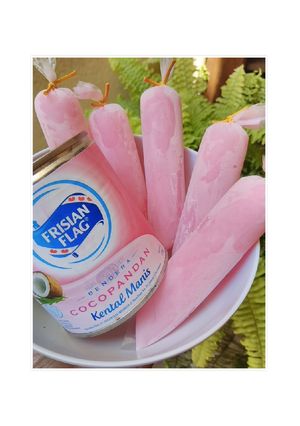 Foto resep Es lilin susu cocopandan