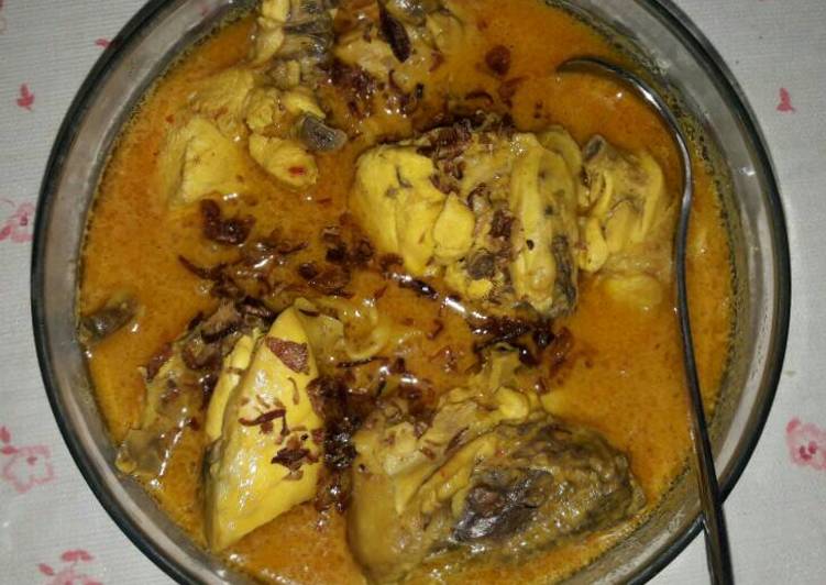  Resep  Gulai Oblok Ayam  Rumahan tanpa  MSG  oleh YDA 