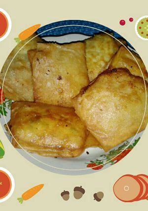 Foto resep Lumpia isi kol dan daun bawang