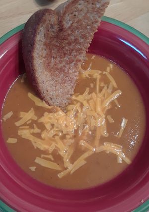 A picture of Creamy Tomato Soup - Slow Cooker.