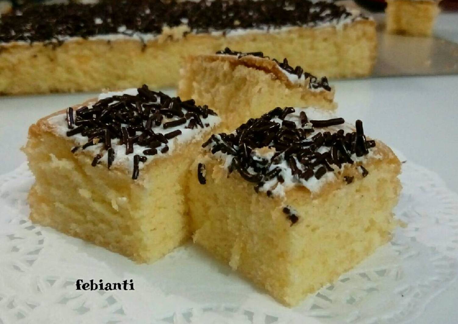 Resep Bolu jadul vanila ekonomis oleh Febianti Wisnu Putri Resep Bolu jadul vanila ekonomis oleh Febianti Wisnu Putri