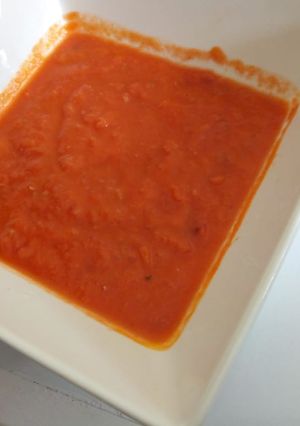 A picture of Tomato Lime sauce.