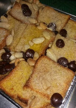 Foto resep Puding roti/Bread pudding