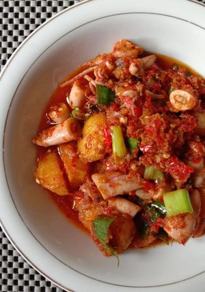 Foto resep Sambal Cumi Asin
