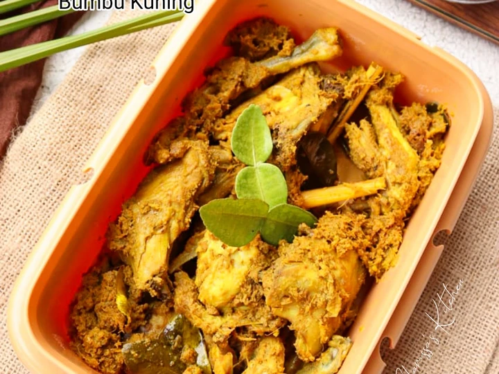 Cara Gampang Membikin Resep Ayam Ungkep Bumbu Kuning yang Bikin Ngiler Anti Ribet, Mantap Sekali