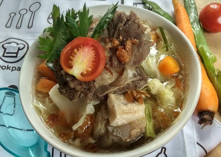 Rahasia Bikin Sop rempah iga sapi, Enak Banget