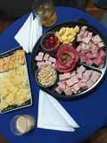 Picada y Pizza Casera con Roquefort y Aceitunas.,🇺🇾🩵