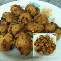 A picture of Rice pakorey.