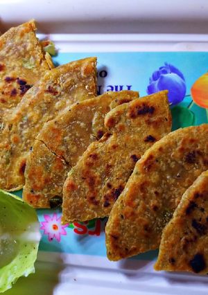 A picture of Cabbage Paratha.