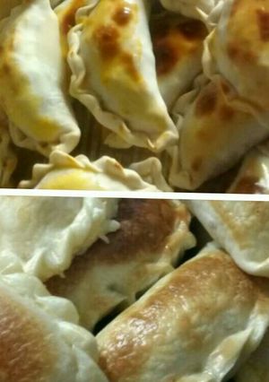 Una foto de Empanadas de carne picada fritas y al horno