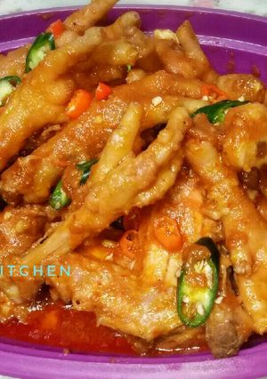 Foto resep Ceker Empuk Pedas