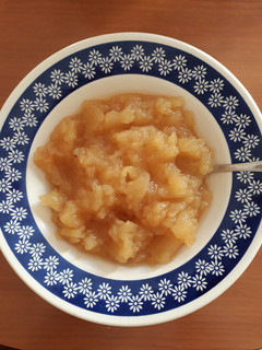 Una foto de Compota de manzana