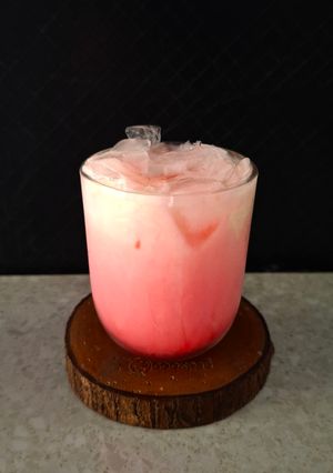 Foto resep Es Sirup Susu Segar