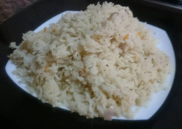 Step-by-Step Guide to Prepare Favorite Basmati rice with onions and dill