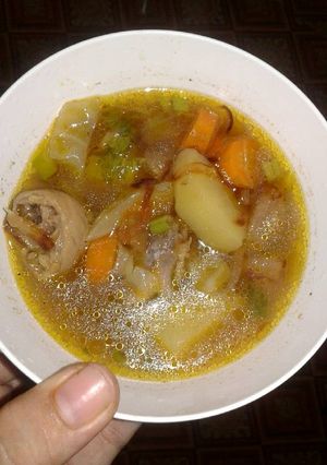 Foto resep Sup ayam + bakso