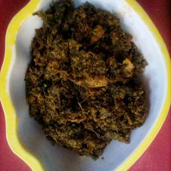 A picture of Spinach Egusi.