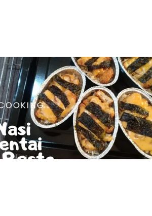 Foto resep Nasi Mentai Simpel
