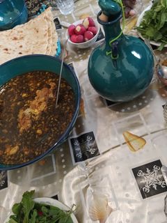 عکسی از دستور آبگوشت گوسفندی