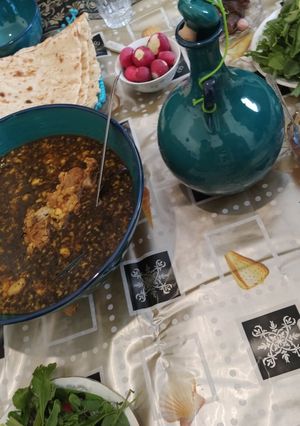 عکسی از دستور آبگوشت گوسفندی