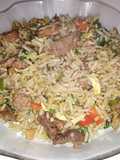 Arroz chaufa de carne