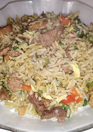 Una foto de Arroz chaufa de carne