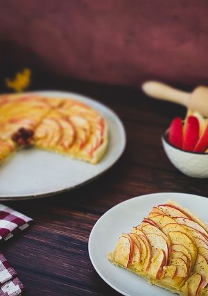 Une photo de Tarte aux pommes de mon enfance revisitée
