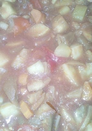 Una foto de Pisto de verduras