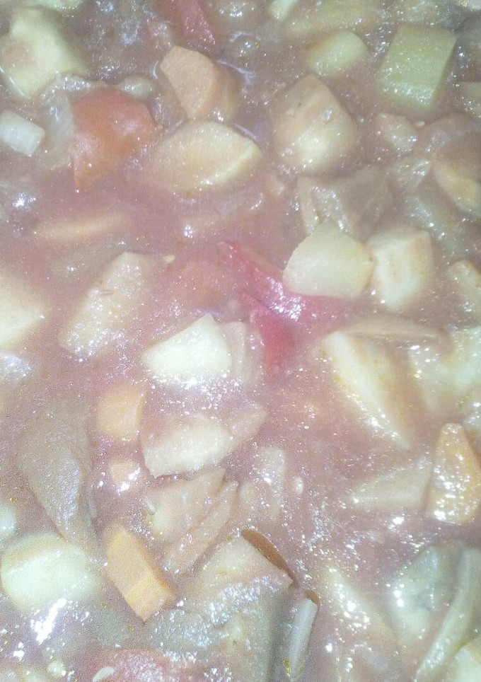 Una foto de Pisto de verduras