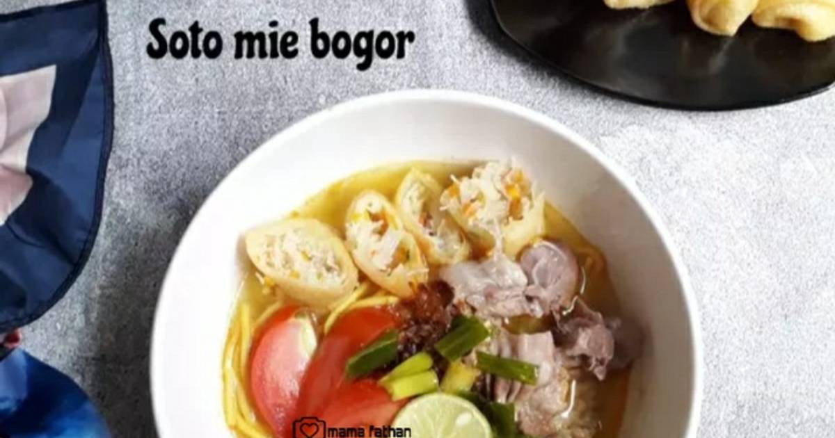 Resep Soto Mie Bogor Oleh Mama Fathan Cookpad