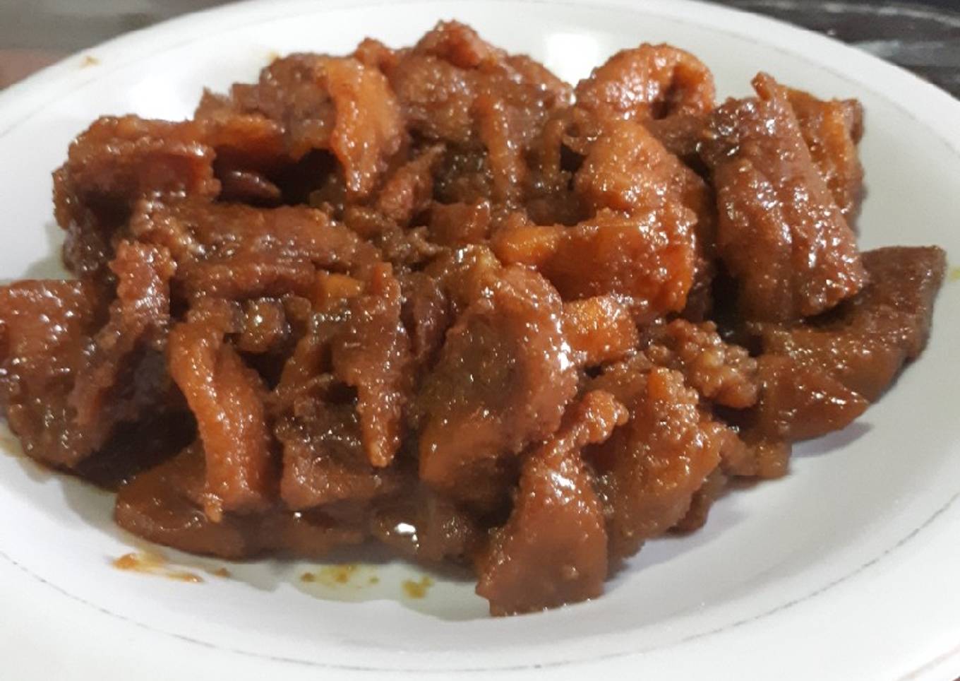 Babi goreng kecap