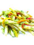 Fileja con broccolo verde e mini peperoni