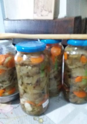 Una foto de * Berenjenas al Escabeche*