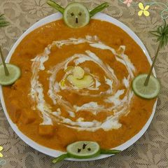 A picture of Butter paneer masala/paneer makhani/paneer makhanwala.