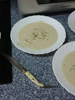 Una foto de Crema de Champiñones