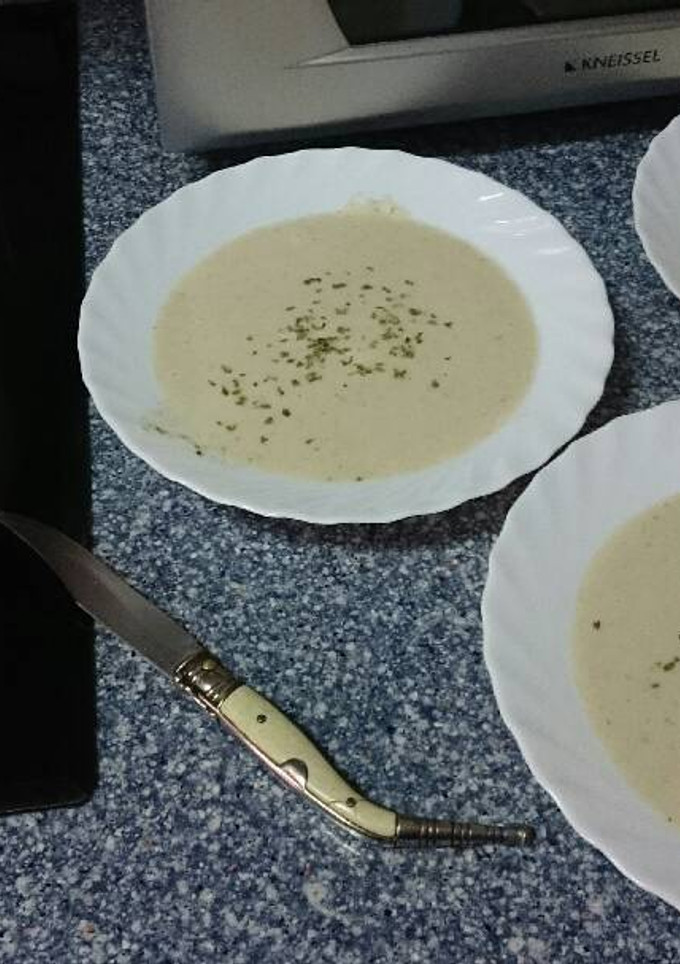 Una foto de Crema de Champiñones