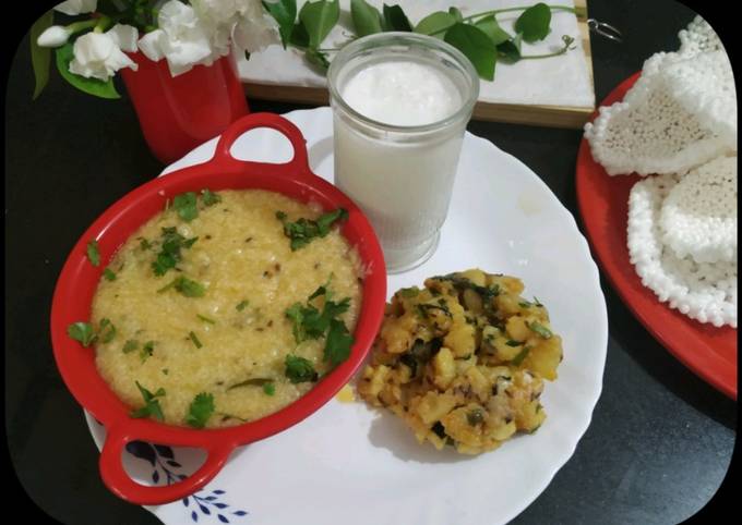 Recipe of Eric Ripert Farali Moriya With Aloo Sabji