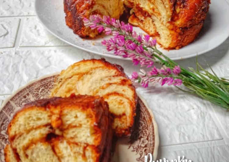 Cara Gampang Membuat Pupmkin Brown Sugar Babka, Menggugah Selera