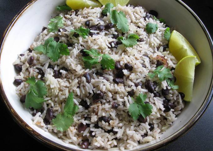 Black Bean Rice Recipe by Hiroko Liston - Cookpad