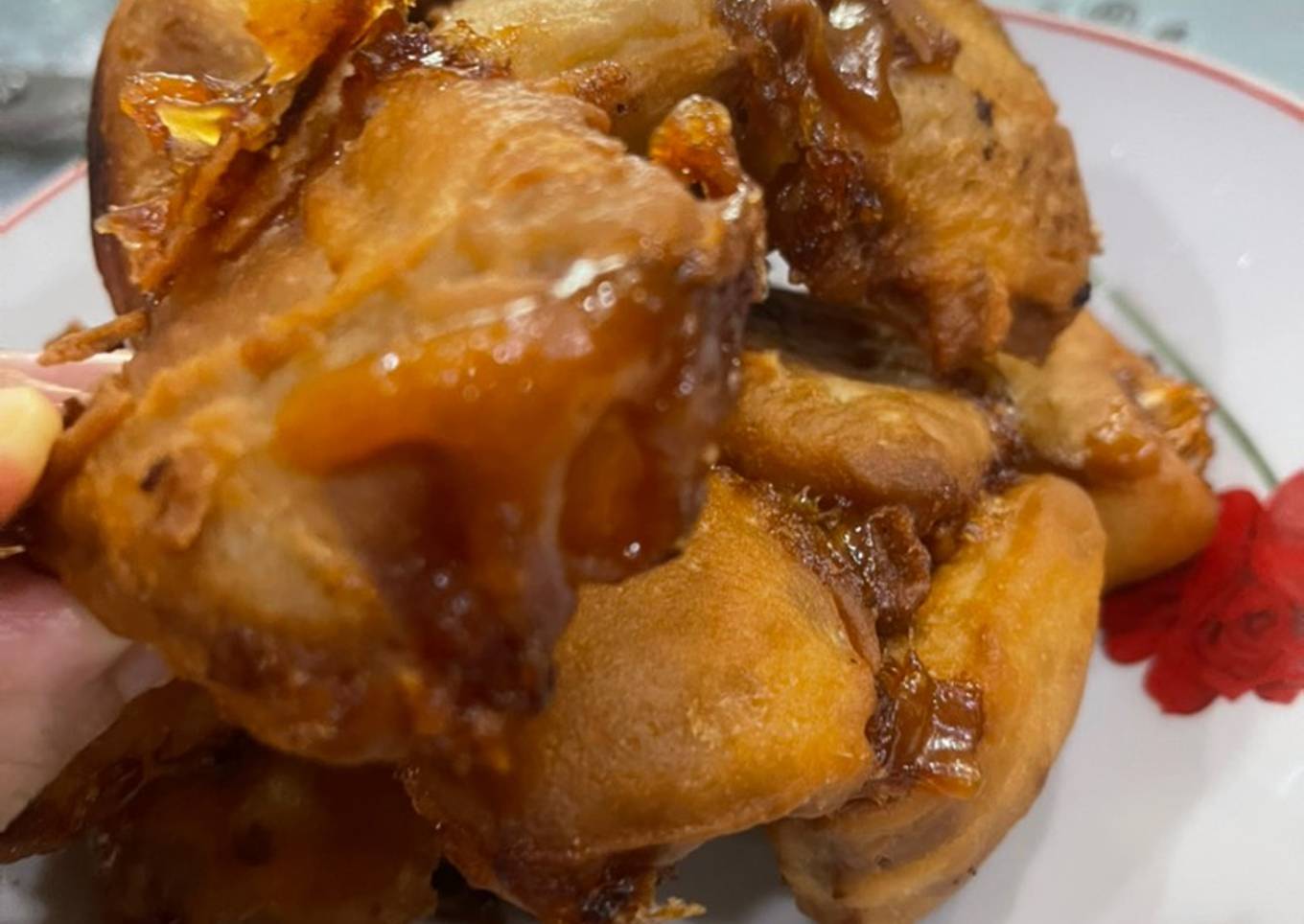 Kue keranjang goreng tepung crispy / ti kue