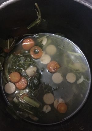 Foto resep Sayur bayam