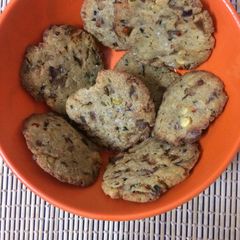 A picture of Peanut masala Wada air fryer recipe.