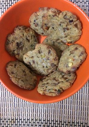 A picture of Peanut masala Wada air fryer recipe.
