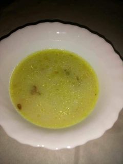 صورة لوصفة شوربة فراخ والذرة الصفراء