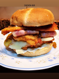 Una foto de Hamburguesa de pollo