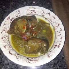 A picture of Cowleg pepper soup.