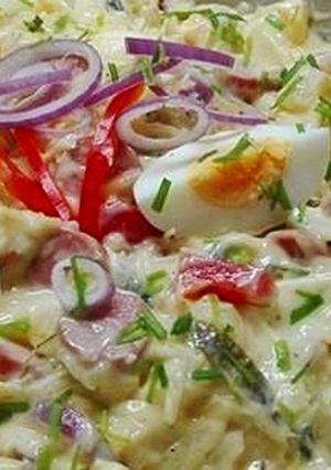 Korhely saláta recept fotója